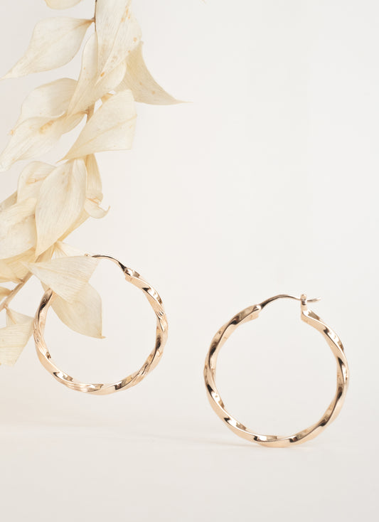 Créoles ARIA - Plaqué or