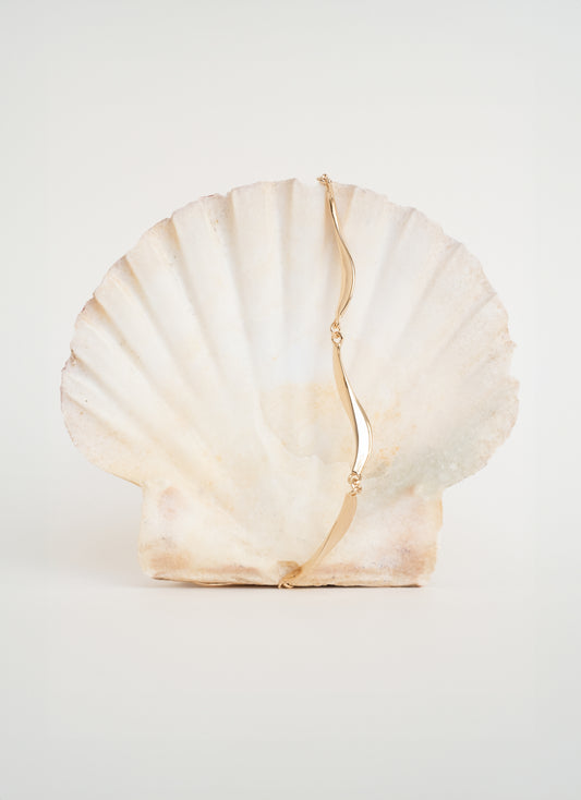 Bracelet ONDE - Plaqué or