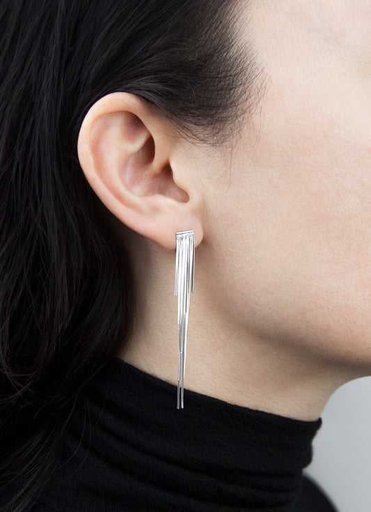 Boucles d'oreilles RIPPLE - Argent 925