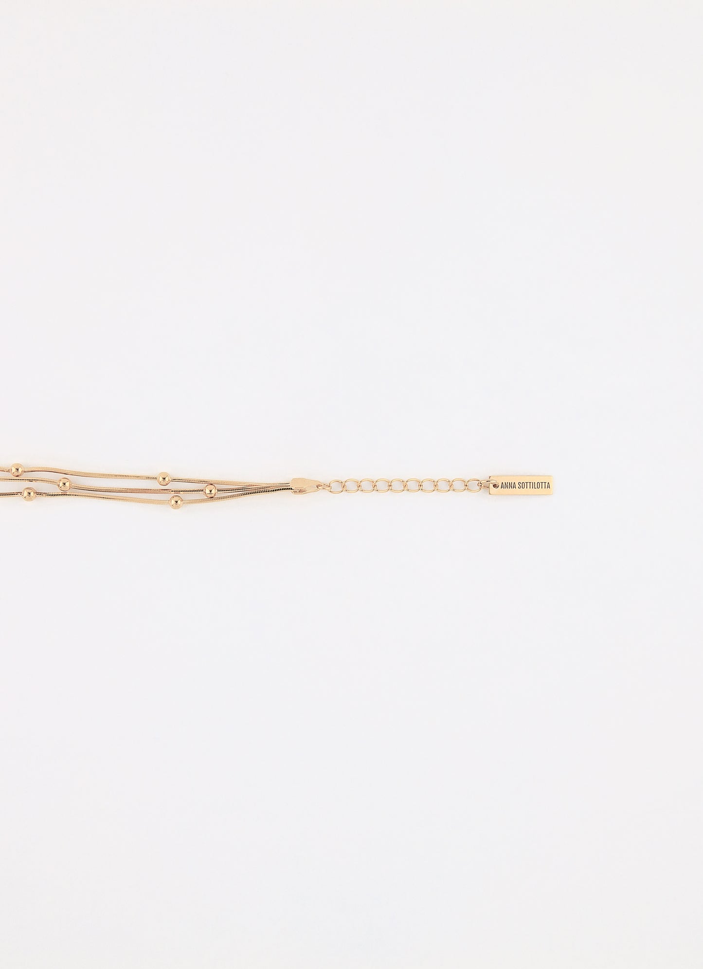 Collier pluriel MOON - Plaqué or