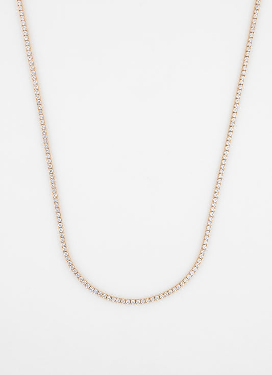 Collier RIVER - Plaqué or