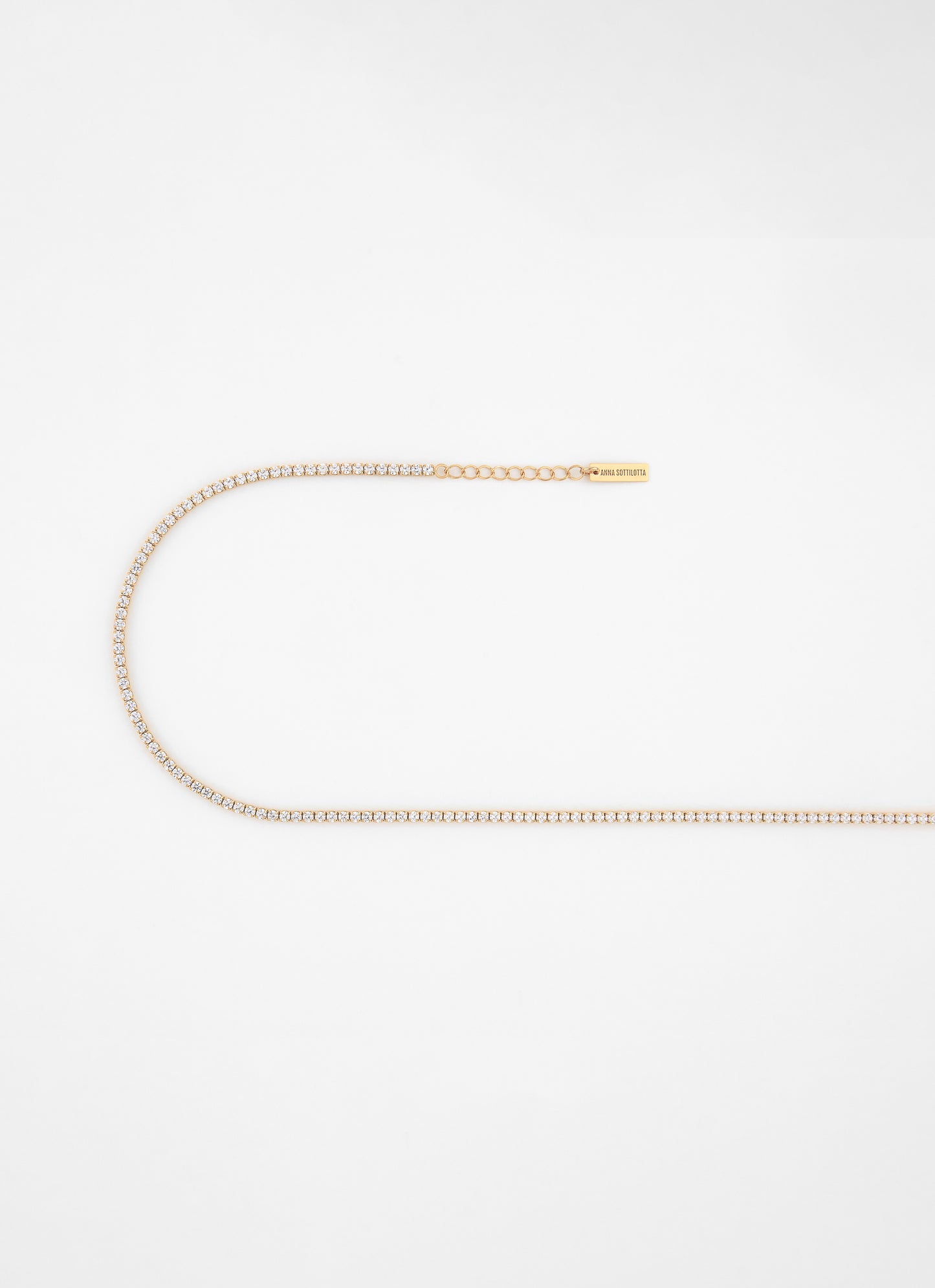 Collier RIVER - Plaqué or