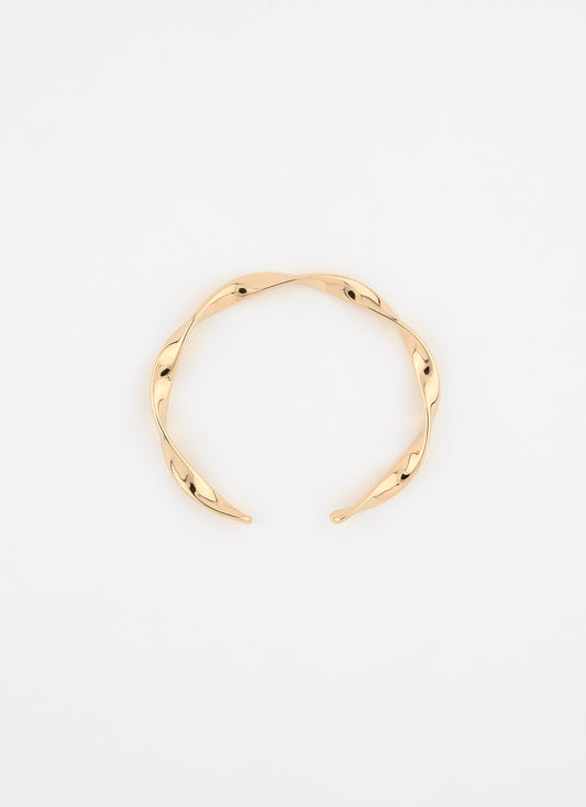 Bracelet jonc ARIA argent 925 plaqué or 18 carats – vue produit
