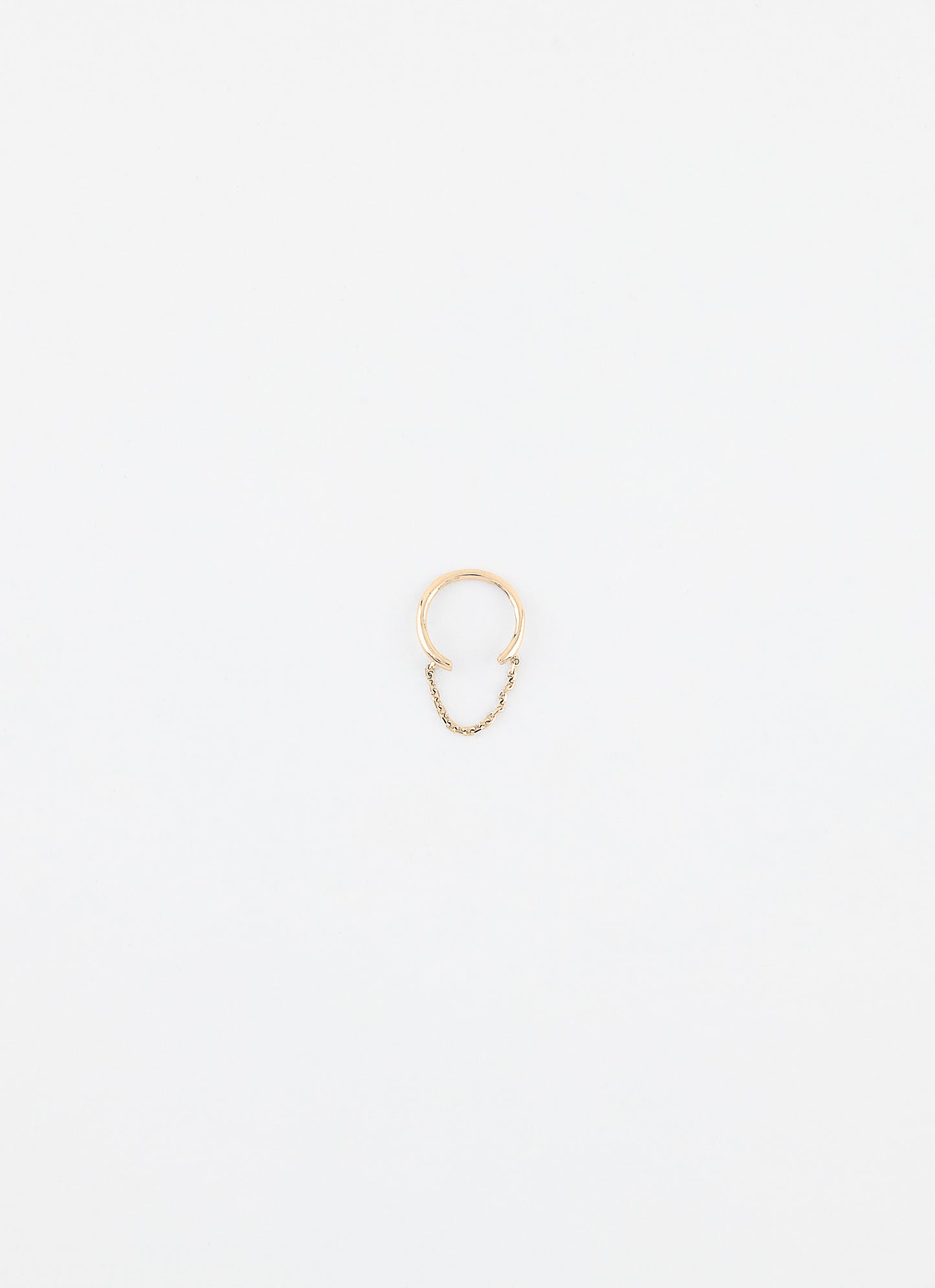 Earcuff LINE - Plaqué or