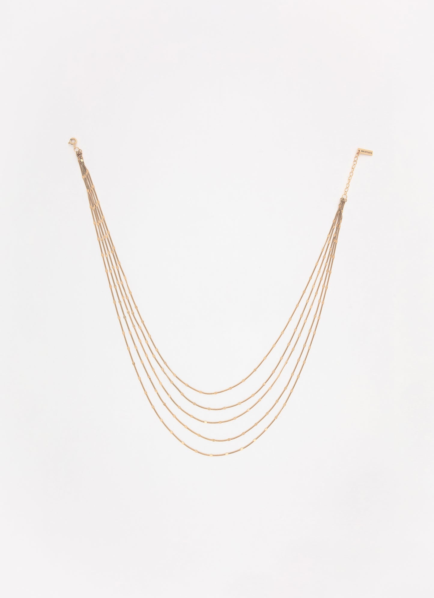 Collier pluriel ELLIE - Plaqué or