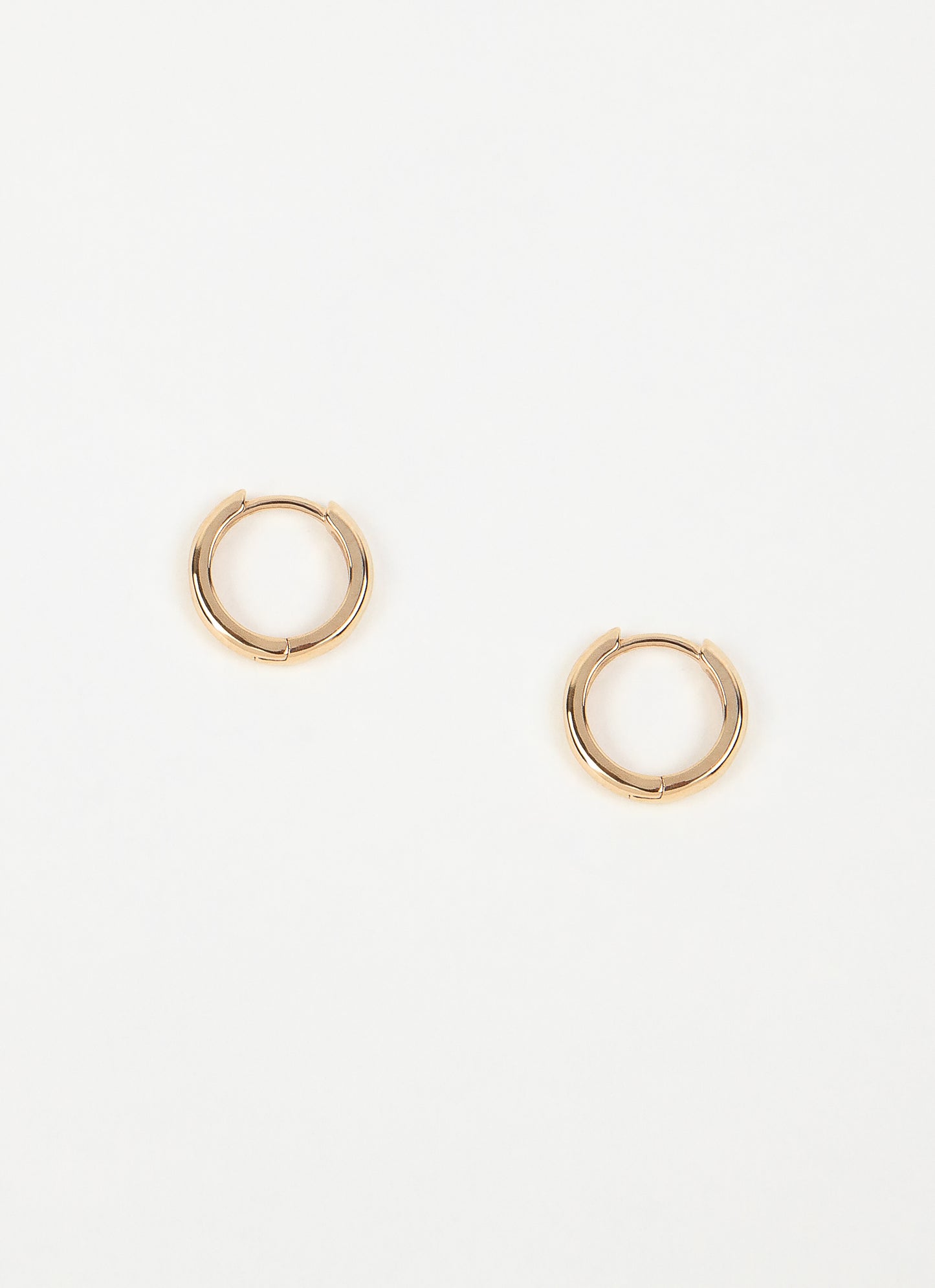 Créoles petites ELLIE - Plaqué or