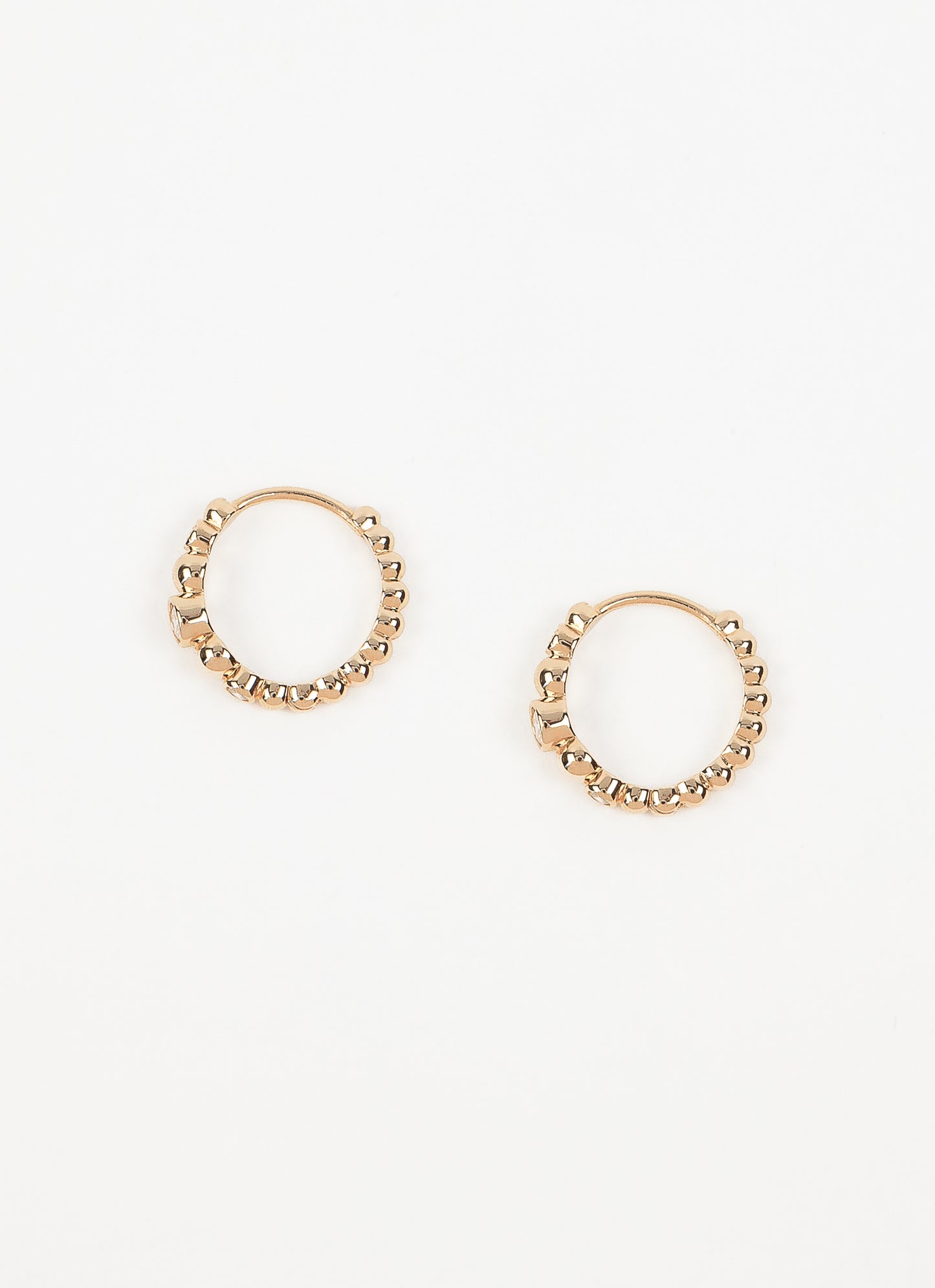 Créoles triade ESMÉE - Plaqué or