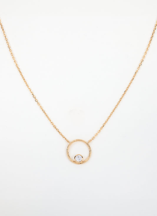 Collier ciselé ESMÉE - Plaqué or