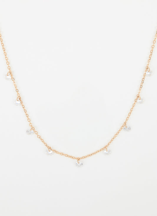 Collier pluriel AQUA - Plaqué or