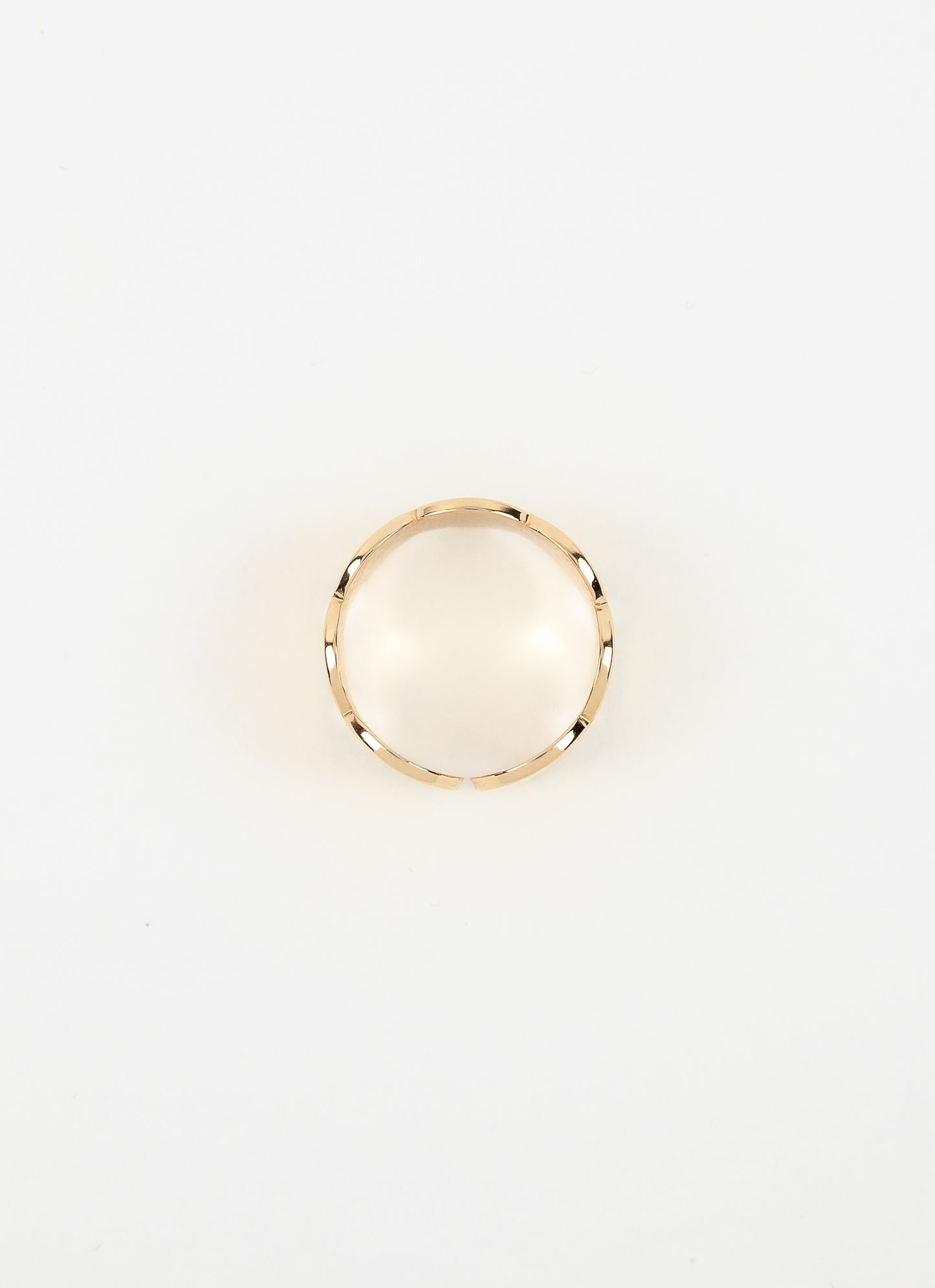 Bague ajustable NIDI - Plaqué or