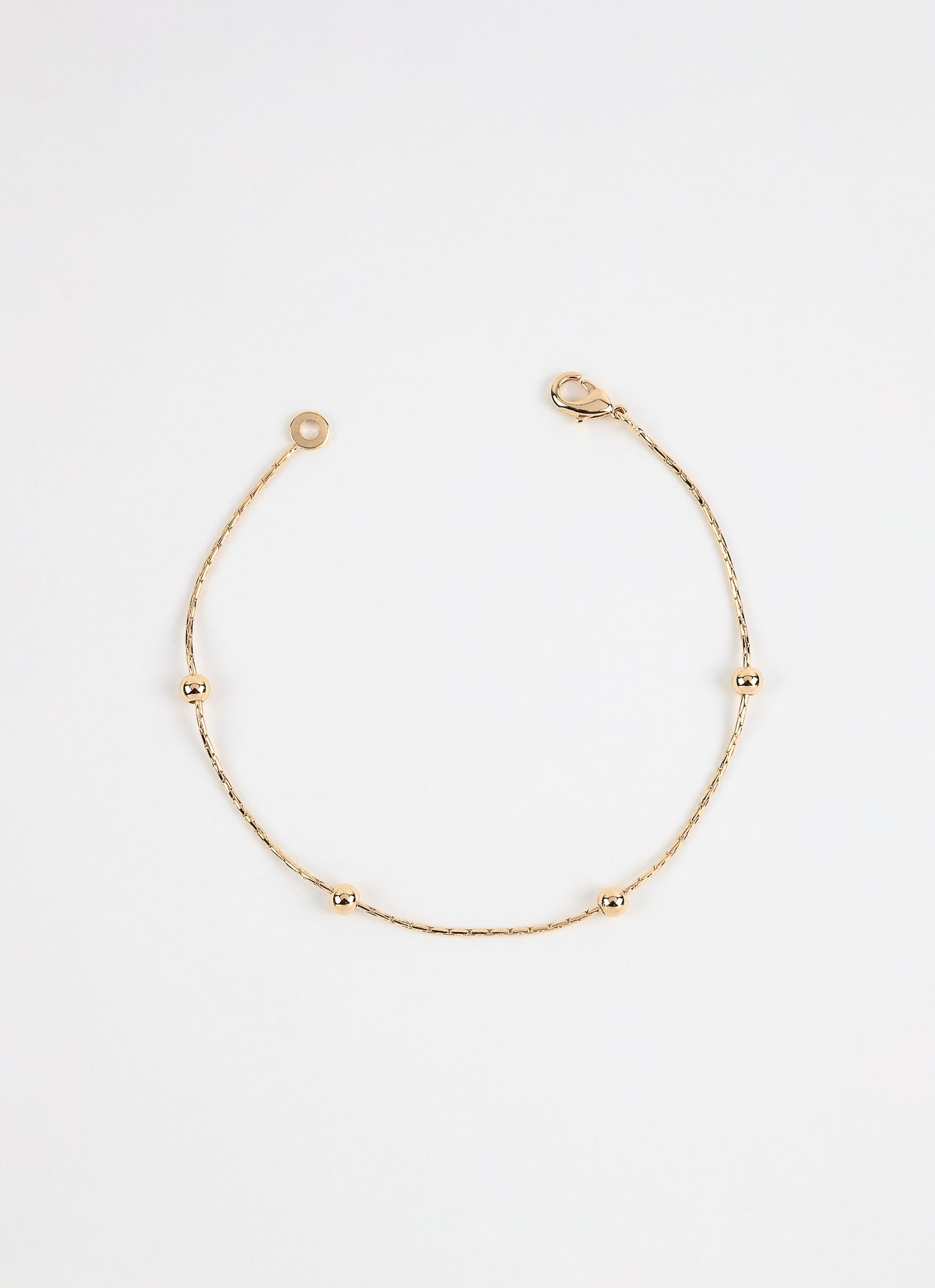 Bracelet serpentine MOON - Plaqué or