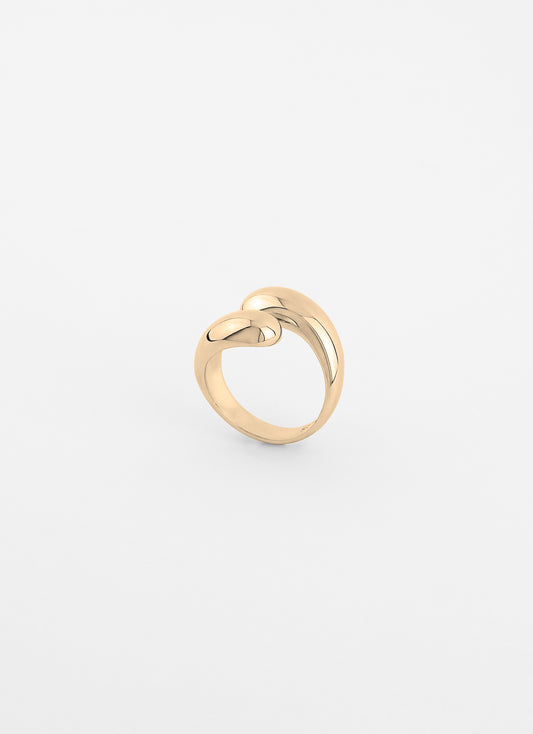 Bague SWELL - Plaqué or