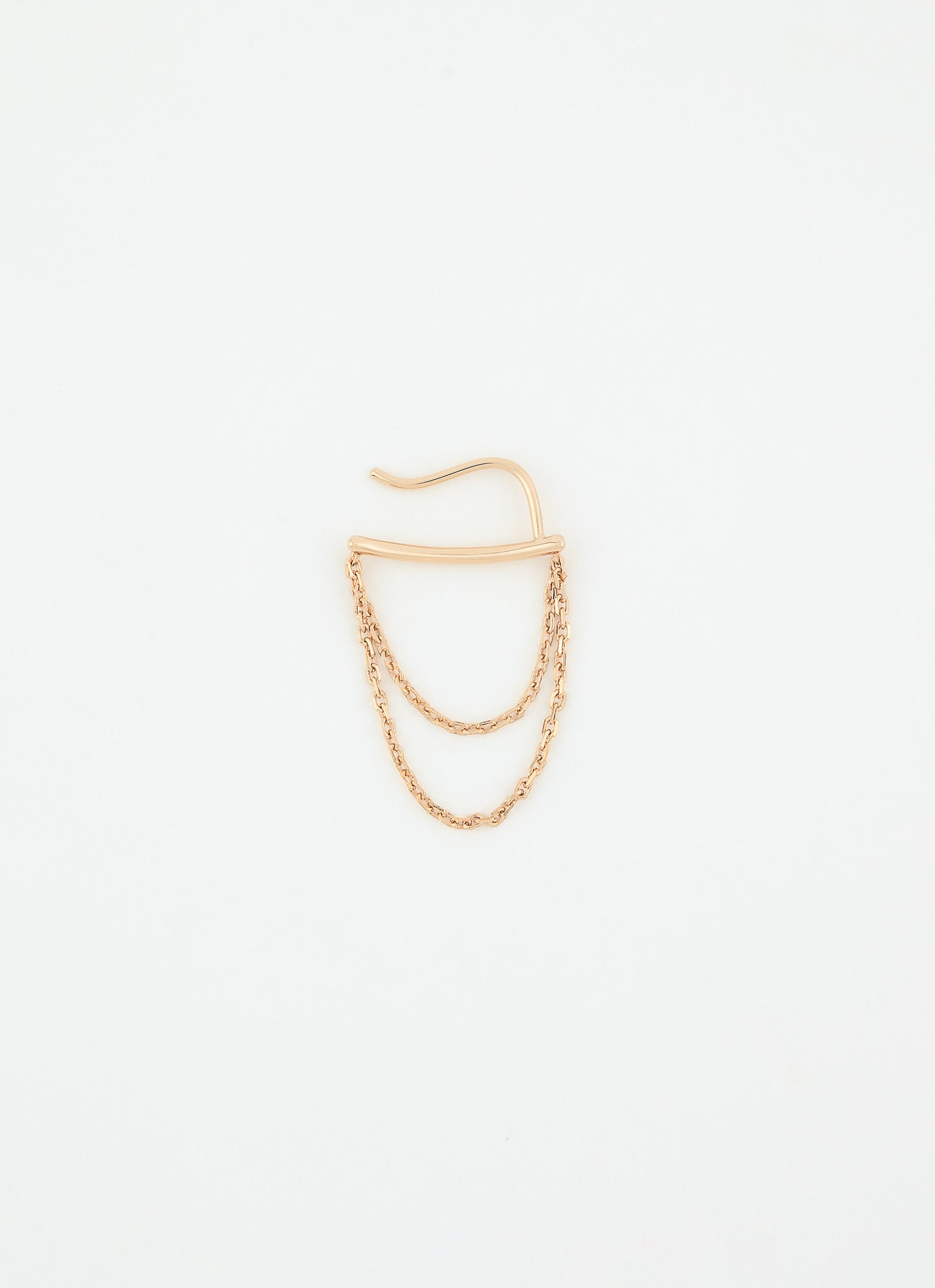 Contour d'oreille LINE - Plaqué or