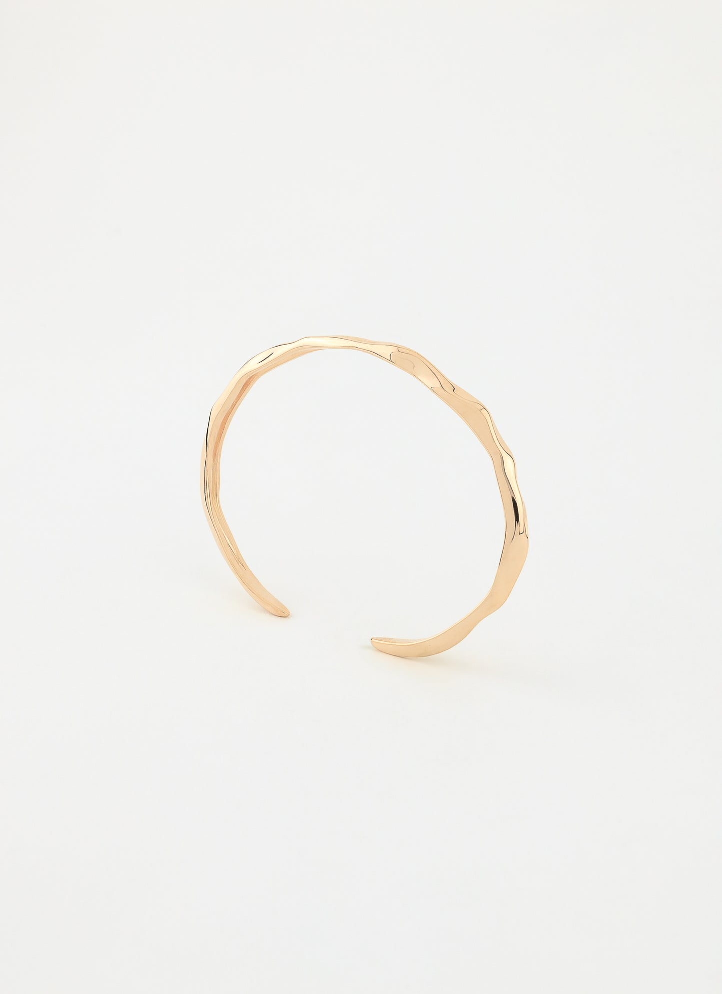 Bracelet jonc HERMINE - Plaqué or