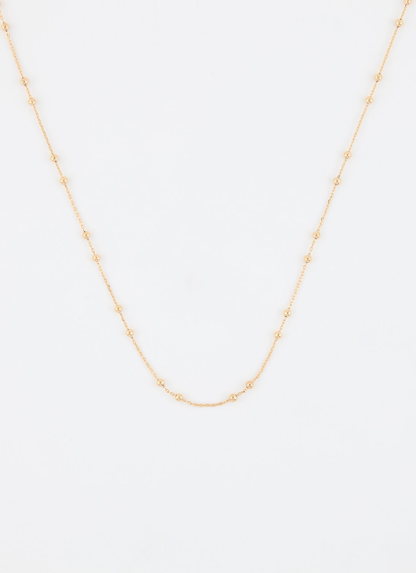 Collier duo MOON - Plaqué or