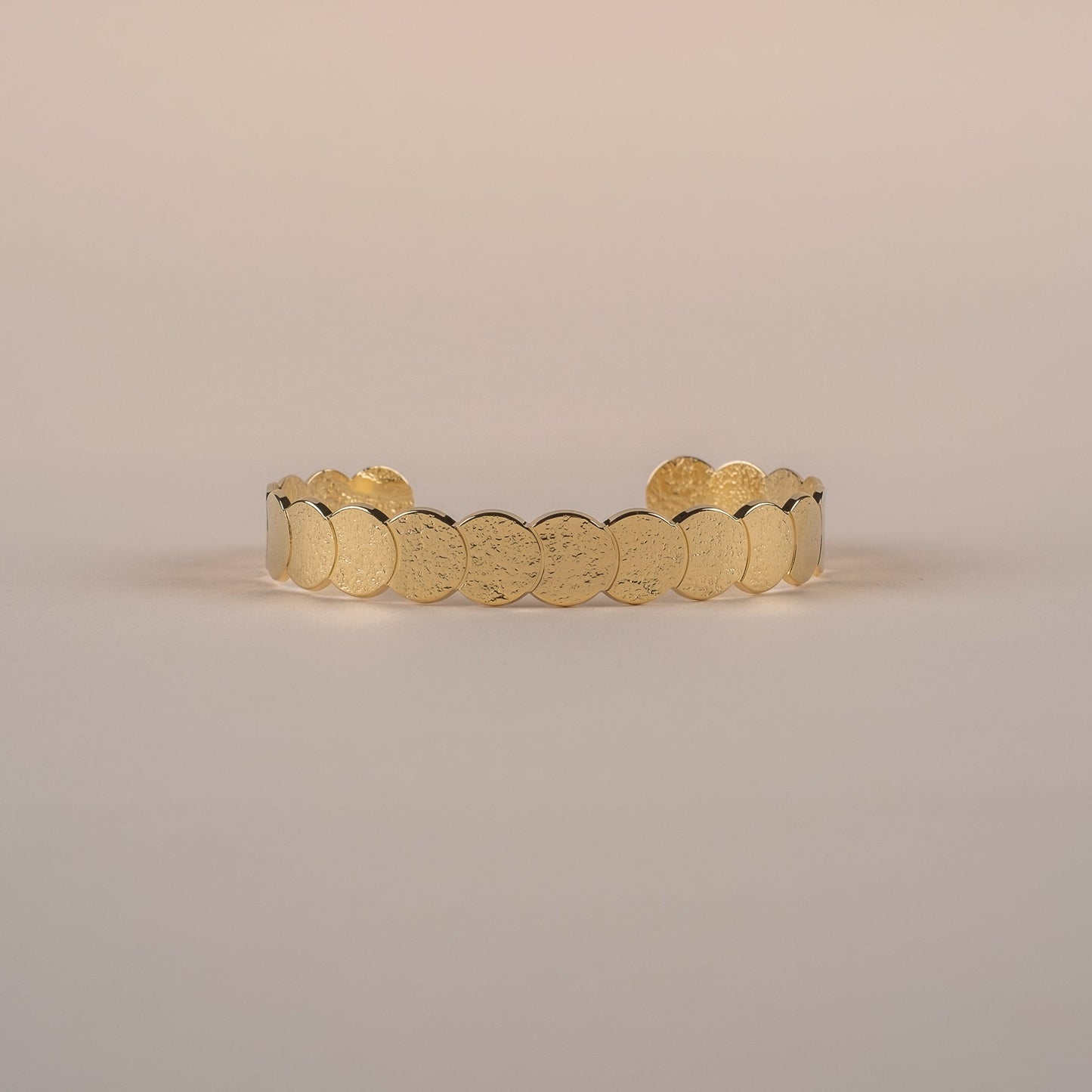 Bracelet jonc NIDI - Plaqué or