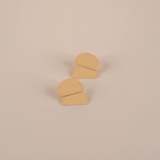 Boucles d'oreilles VOGA - Plaqué or