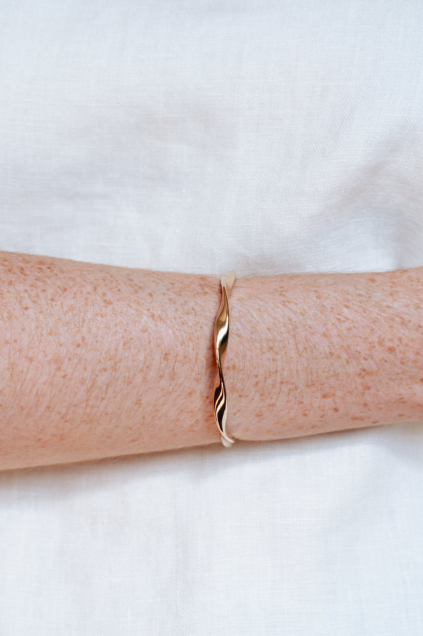 Bracelet jonc ARIA - Plaqué or