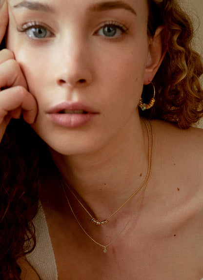 Collier COCOON - Plaqué or