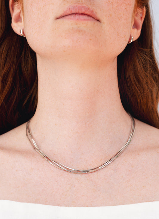 Collier pluriel RIPPLE - Argent 925