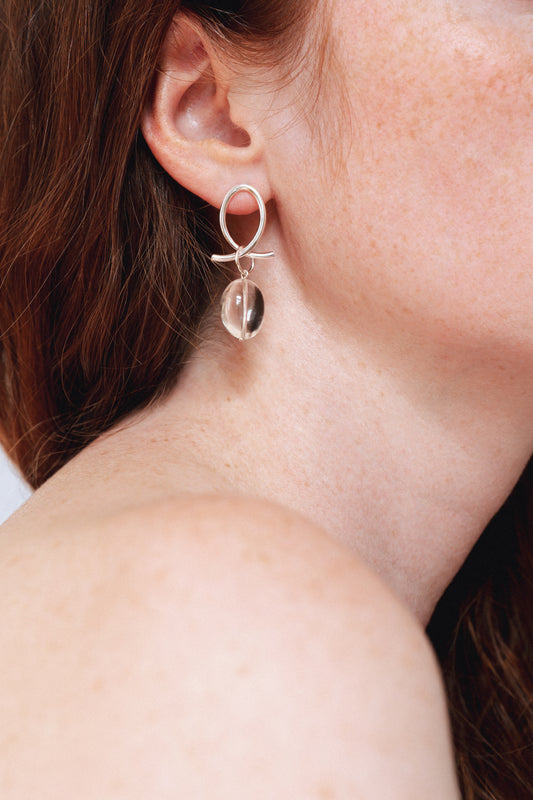 Boucles d'oreilles LUNA - Argent 925