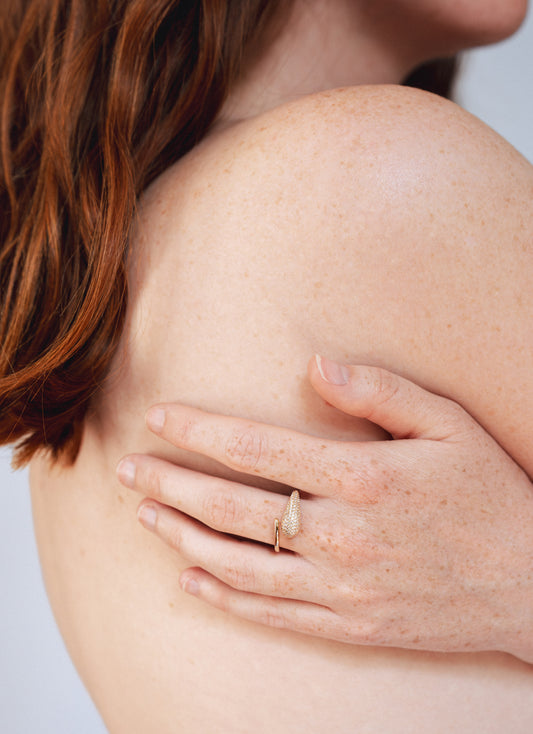 Bague DEWY - Plaqué or