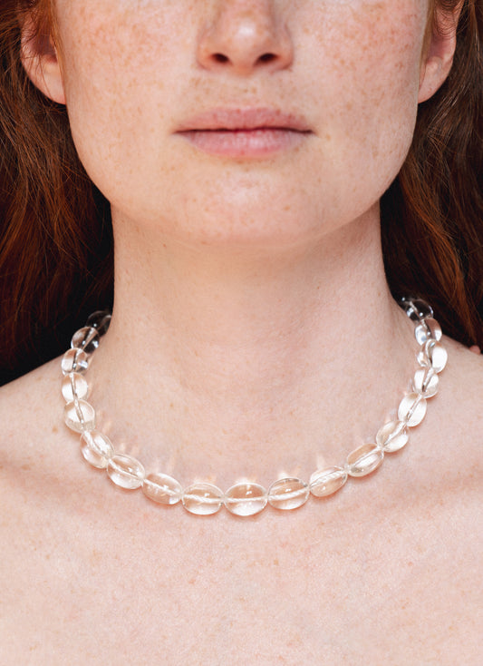 Collier perlé LUNA - Argent 925