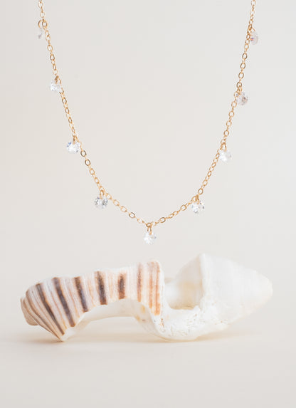 Collier pluriel AQUA - Plaqué or