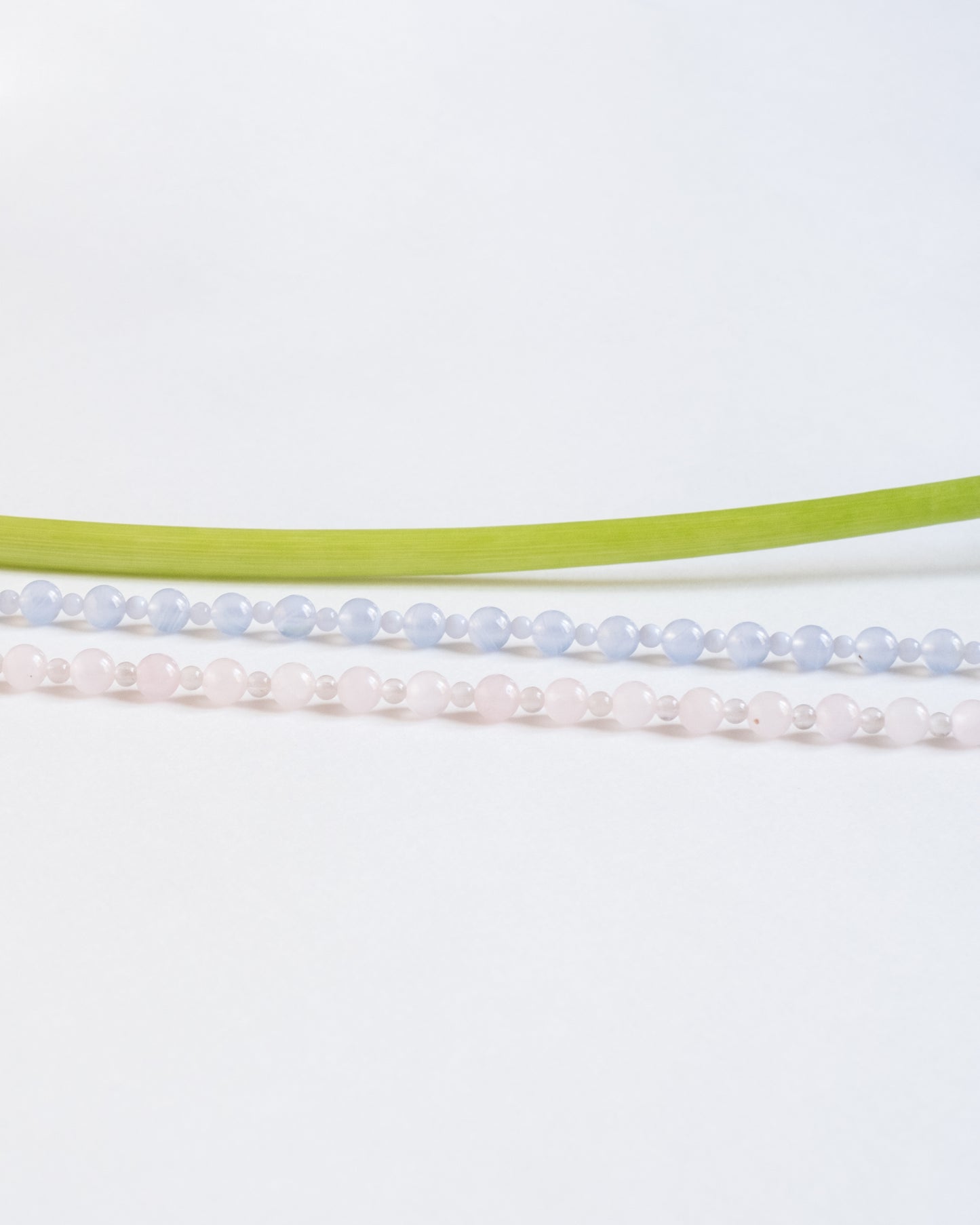 Collier perlé SWELL II - Quartz rose