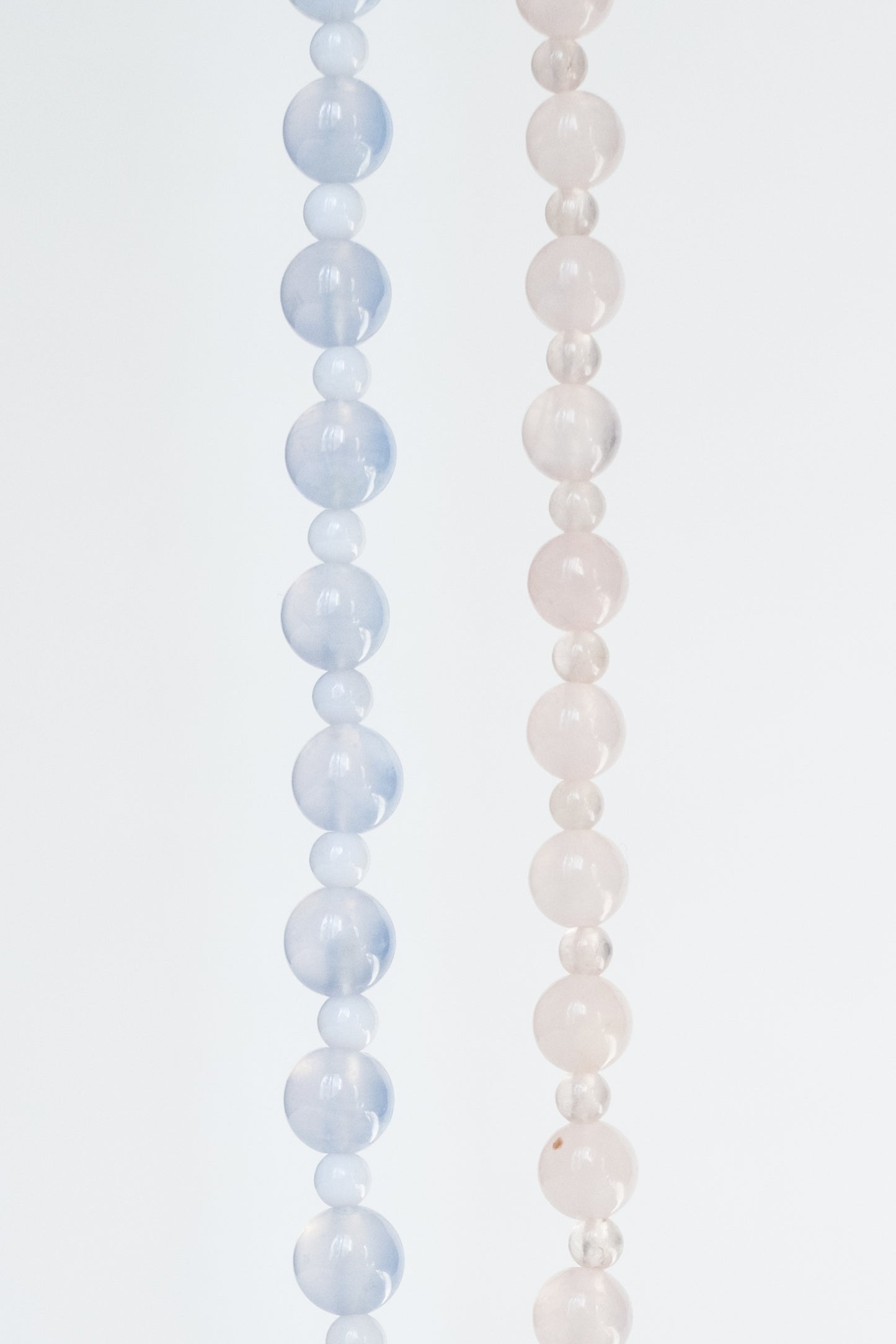 Collier perlé SWELL II - Quartz rose