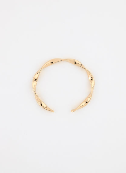 Bracelet jonc ARIA argent 925 plaqué or 18 carats – vue produit