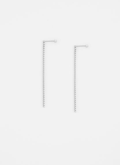 Boucles d'oreilles RIVER - Argent 925