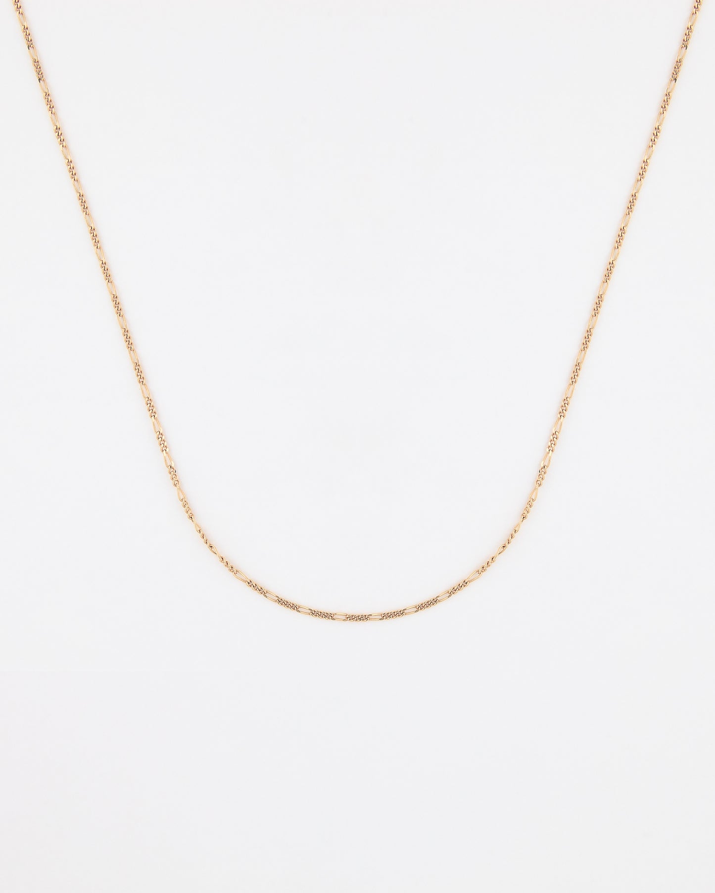 Collier chaîne FIGARO - Plaqué or