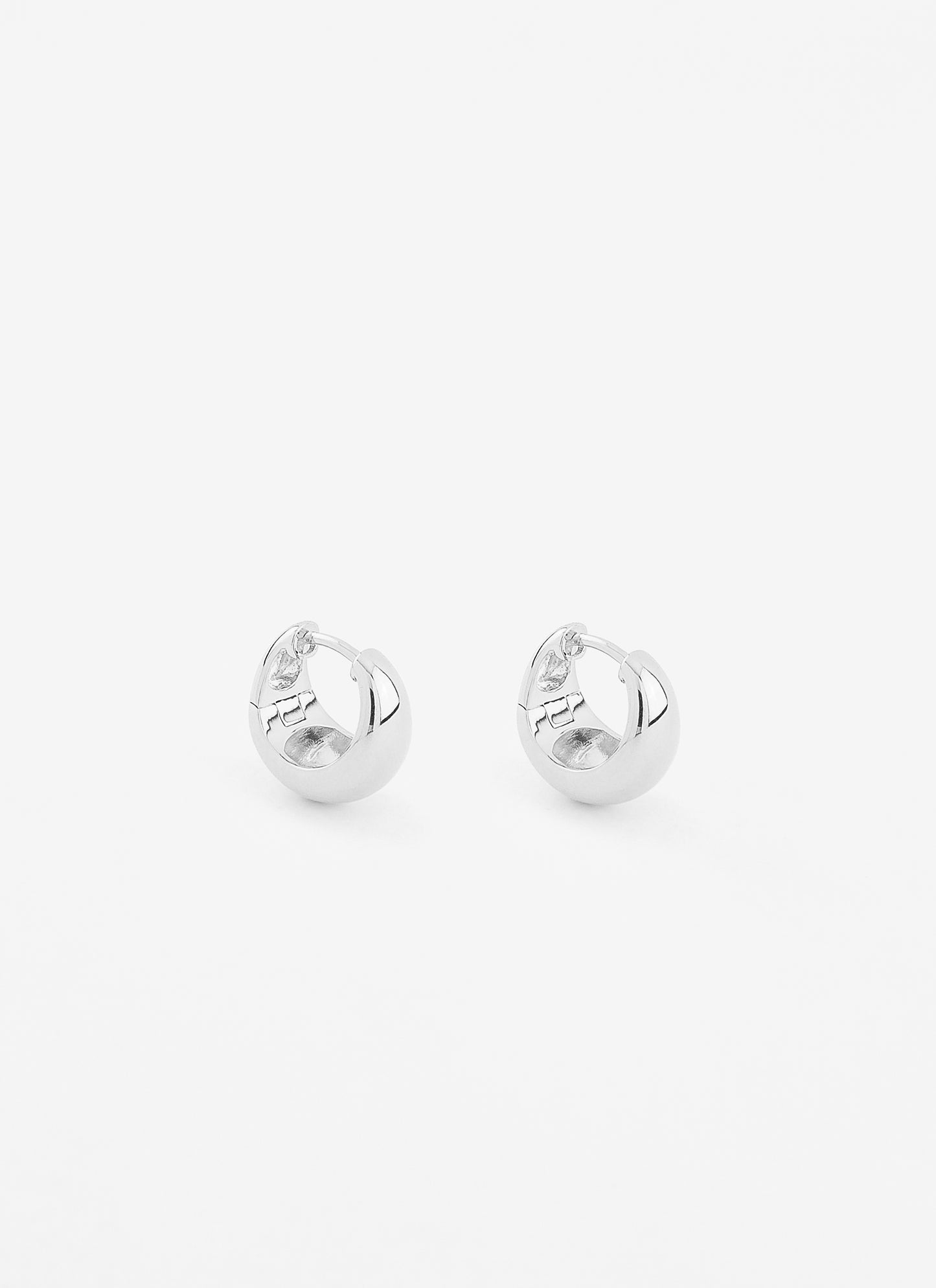 Créoles goutte SWELL - Argent 925