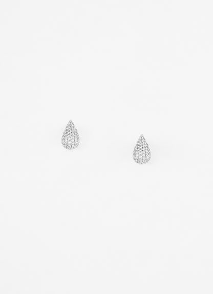 Boucles d’oreilles DEWY zircon argent 925 – vue produit