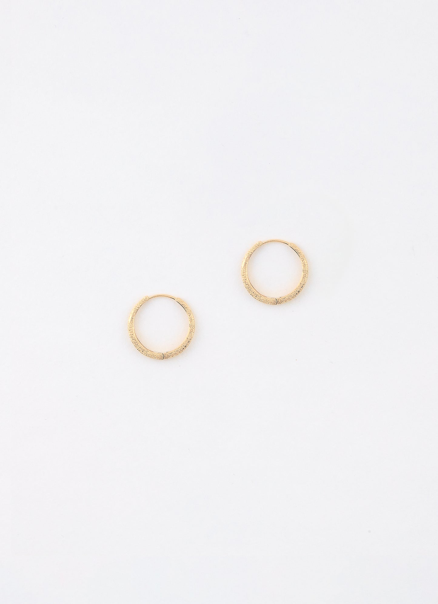 Créoles petites DUNE - Plaqué or