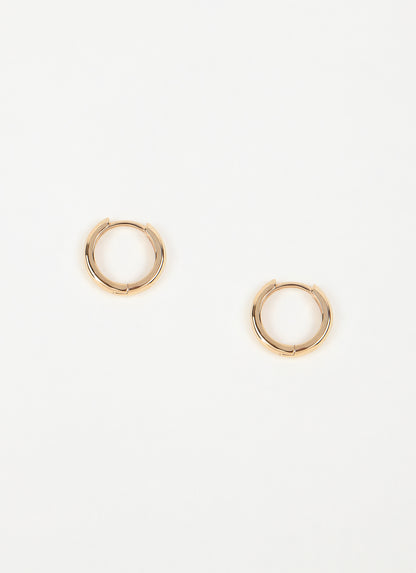 Créoles petites ELLIE - Plaqué or