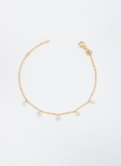 Bracelet pluriel AQUA - Plaqué or