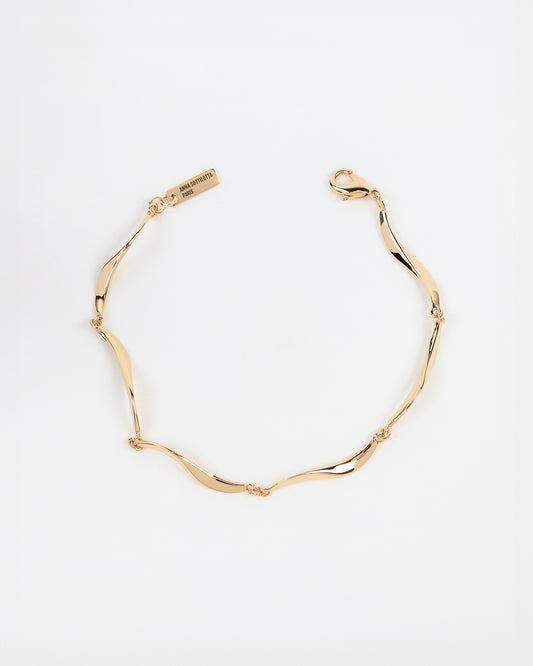 Bracelet ONDE - Plaqué or