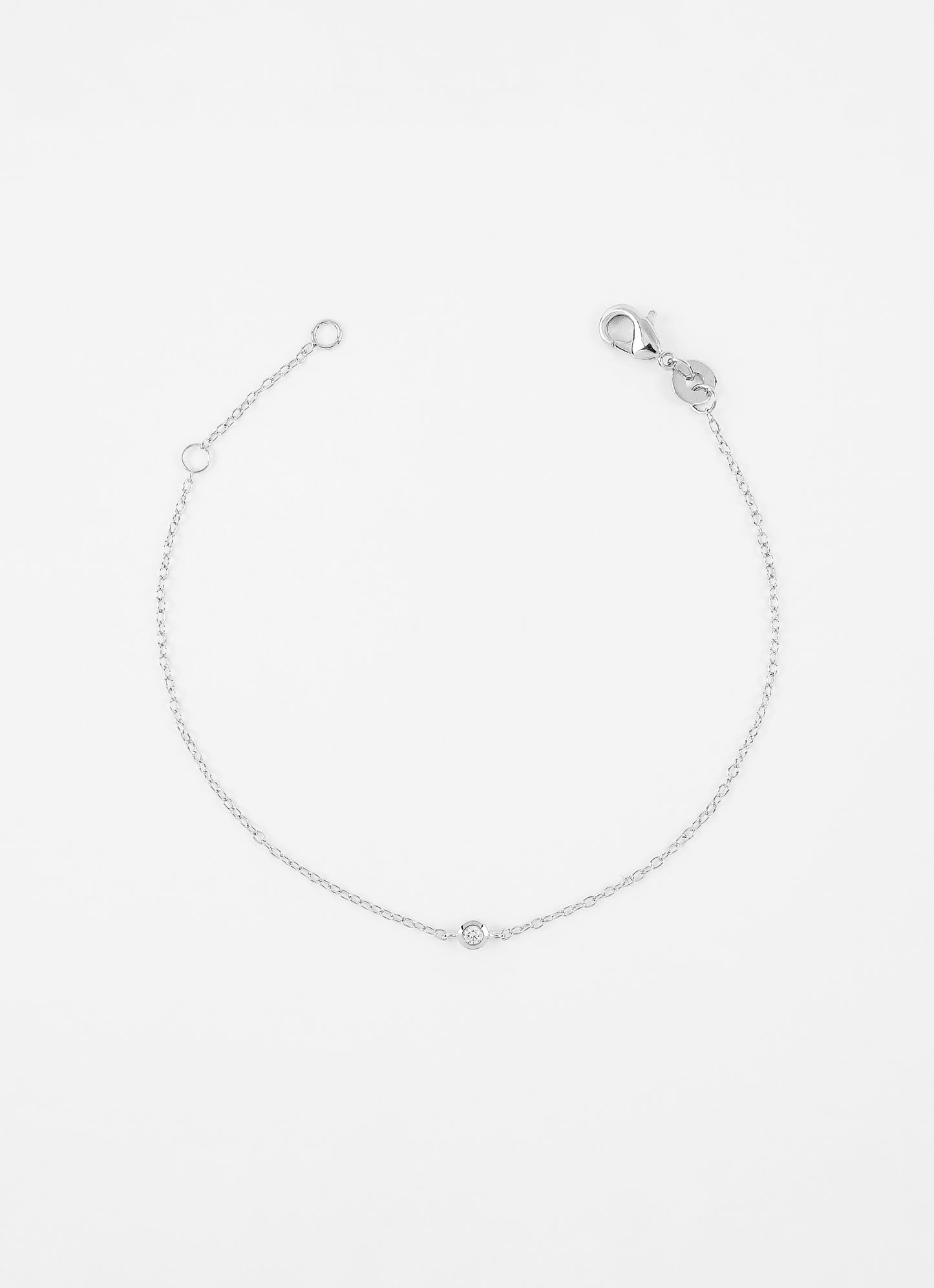 Bracelet solitaire ESMÉE - Argent 925
