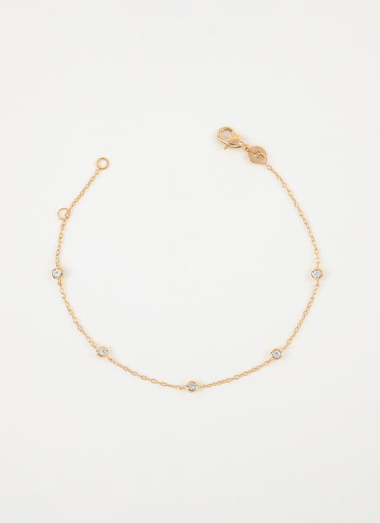 Bracelet pluriel ESMÉE - Plaqué or