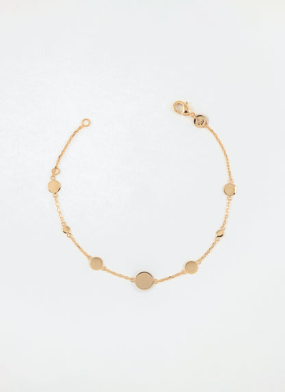 Bracelet CITRUS - Plaqué or