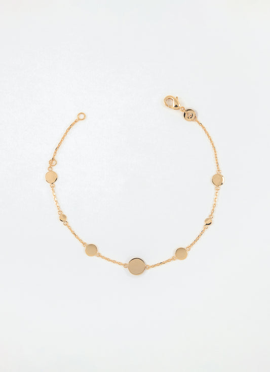 Bracelet CITRUS - Plaqué or