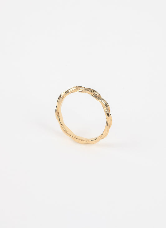 Bague DUNE - Plaqué or