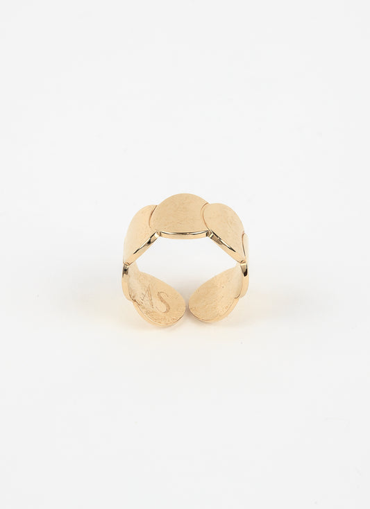 Bague ajustable NIDI - Plaqué or