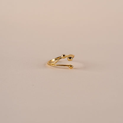 Bague UTOPIA - Plaqué or