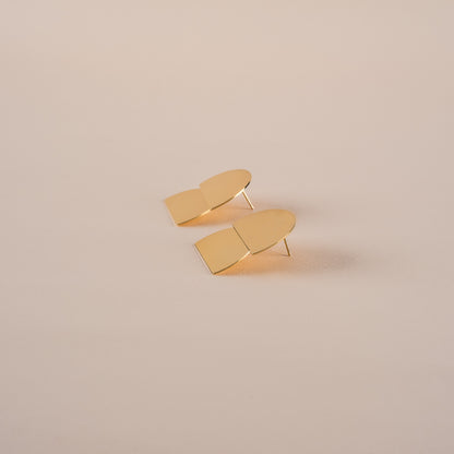 Boucles d'oreilles VOGA - Plaqué or
